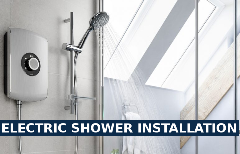 Electric shower installation South Kensington